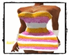 ~S~BH Yellow Swirl Dress