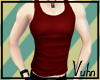 V! Red Active Tank Top