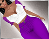 Purple &White Outfit RLL