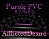 Purple PVC Sofa+Poses