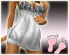 Maternity Silver&White