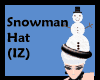 (IZ) Snowman Hat