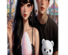 Carnival Couple Cutout