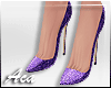 Purple Glitter Shoes