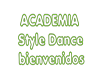 letrero ver academia sty