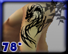 muscle tattoo dragon