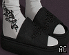 slide dark tribal + sock