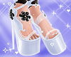 Heels Fairy white