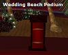 Wedding Beach Podium