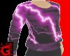 purple lightning shirt