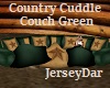 Cntry Cuddle Couch /grn