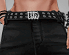 Jeff Black Belt Jeans