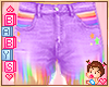 ✿Kawaii Rainbow Shorts