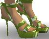 Sexy Sassy Green Heels
