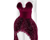 Wine Dress Gown