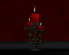Red Gothic Candle
