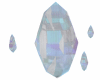 Floating crystal diamond