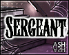 Sergeant At Arms Sign