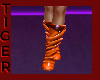 ORANGE HALLOWEEN BOOTS