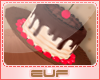 E~ Chocolate cake hat