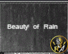 Beauty Of The Rain