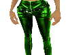 (MA)Green PVC Pants