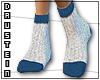 d| Basic Blue Socks