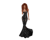 Black lace dress