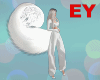 EY white barong tail