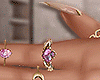 Cream Nails + Rings