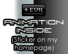 Evil VIP Sticker
