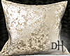 DH. Gold Pattern Pillow