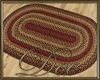 Burgandy Tweed Rug