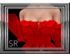 Ruffle Red Top