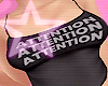 ! attention tee♡