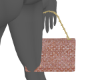 Sunset beaded purse