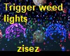 !weed 420 leaf dj lights