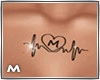 M pulse tattoo