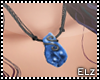 *E* Sapphire Necklace