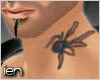 !en| Spider Neck Tattoo