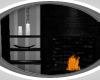*eo*dark shelf/fireplace