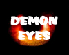 Orange Demon Eyes