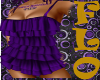 [F]Purple Ruffle dress