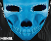 blue skull skin
