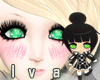 Iv! Eyelashes kawaii