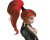 High Ponytail Red
