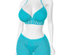 L! BLUE DHALIA SET
