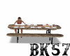 *BK*Picnic Table&Food