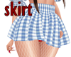 Gingham Dorthy Skirt
