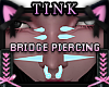 Bridge Piercing | Teal